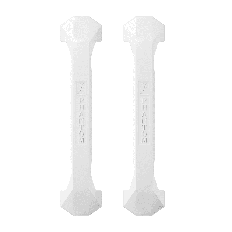 white magnetic screen door handle